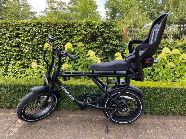 Kinderzitje op een fatbike: wat past, wat is veilig en waar let je op