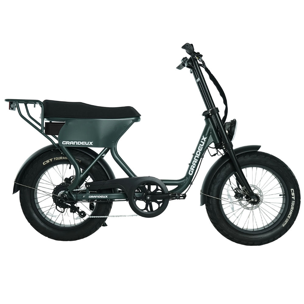 Grandeux Xcite Pro Fatbike - Forrest Green