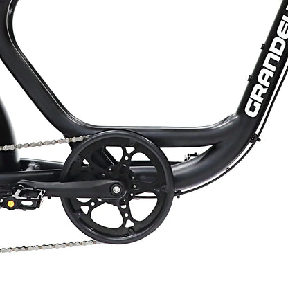 Grandeux Xcite Fatbike - zwart