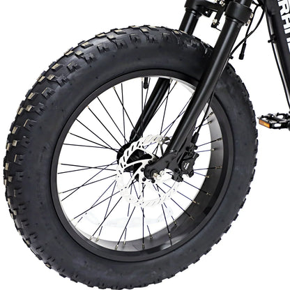 Grandeux Xcite Fatbike - zwart