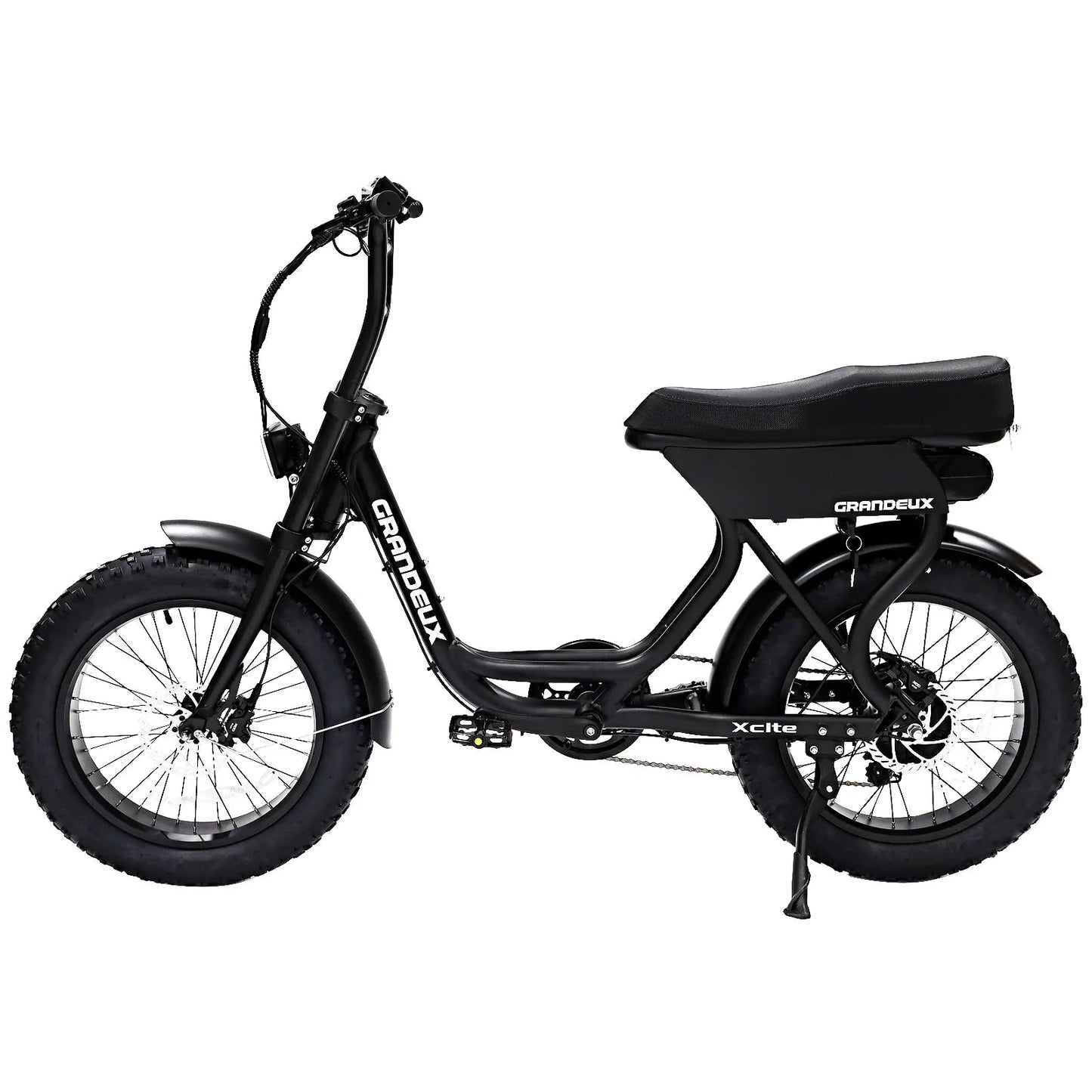 Grandeux Xcite Fatbike - zwart