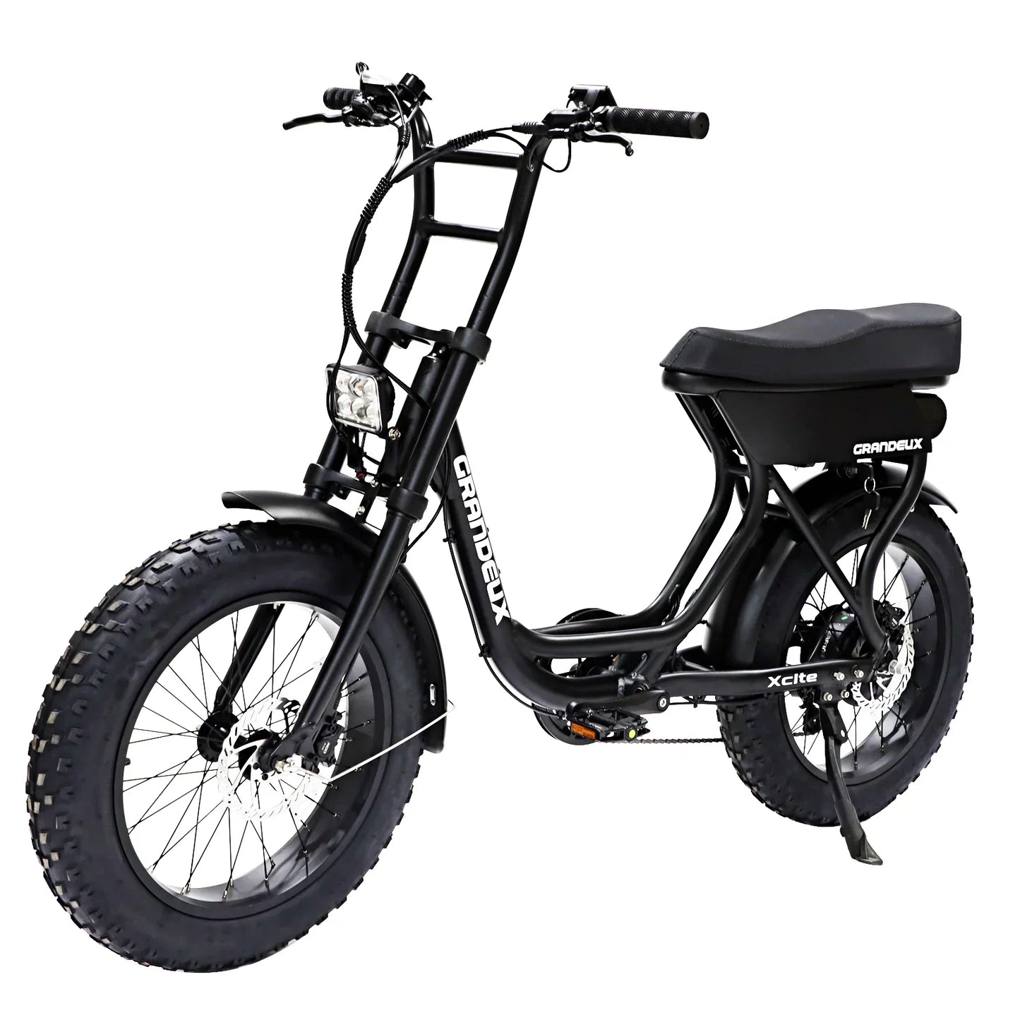 Grandeux Xcite Fatbike - zwart