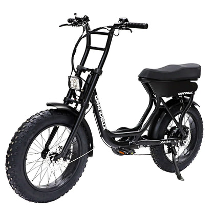 Grandeux Xcite Fatbike - zwart