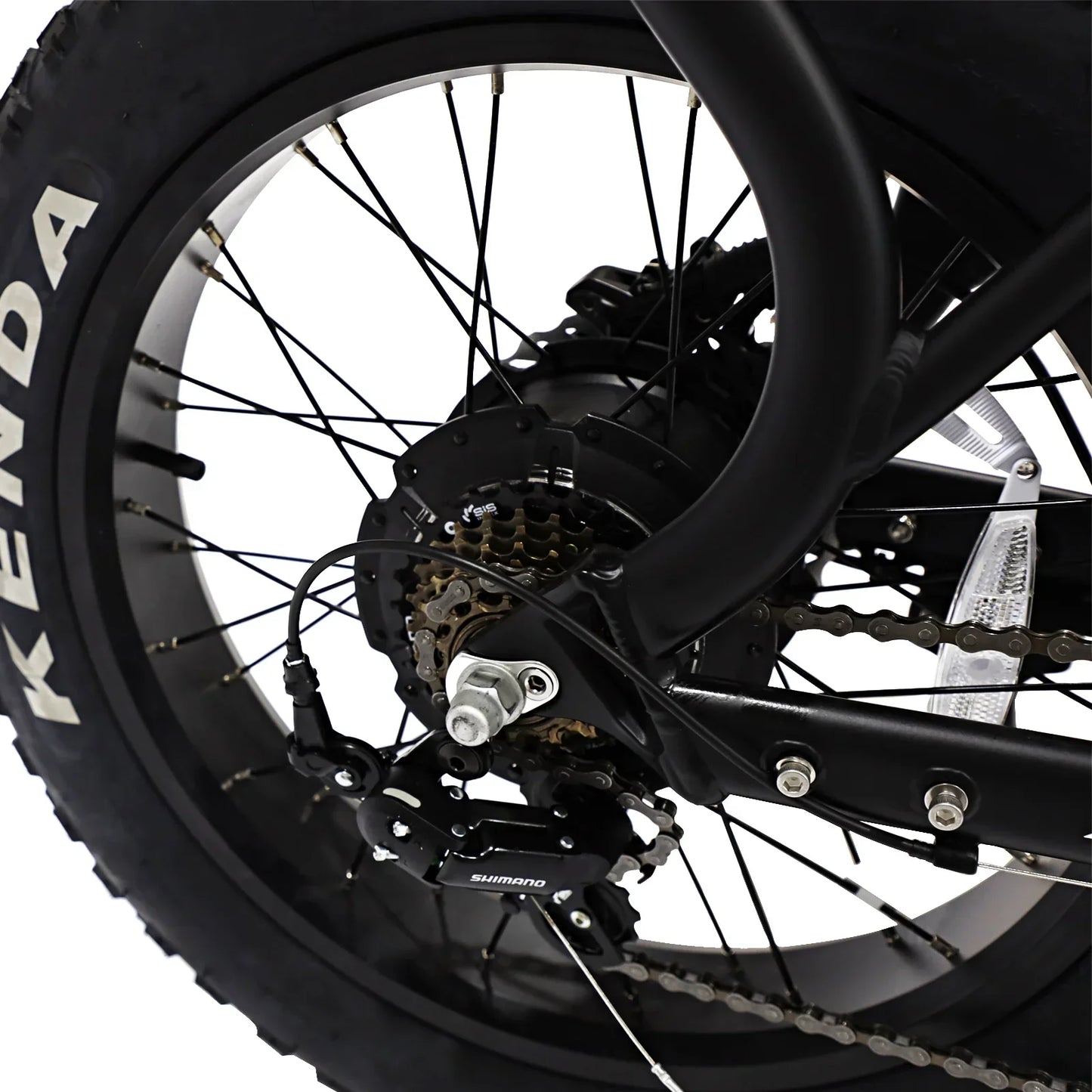 Grandeux Xcite Fatbike - zwart