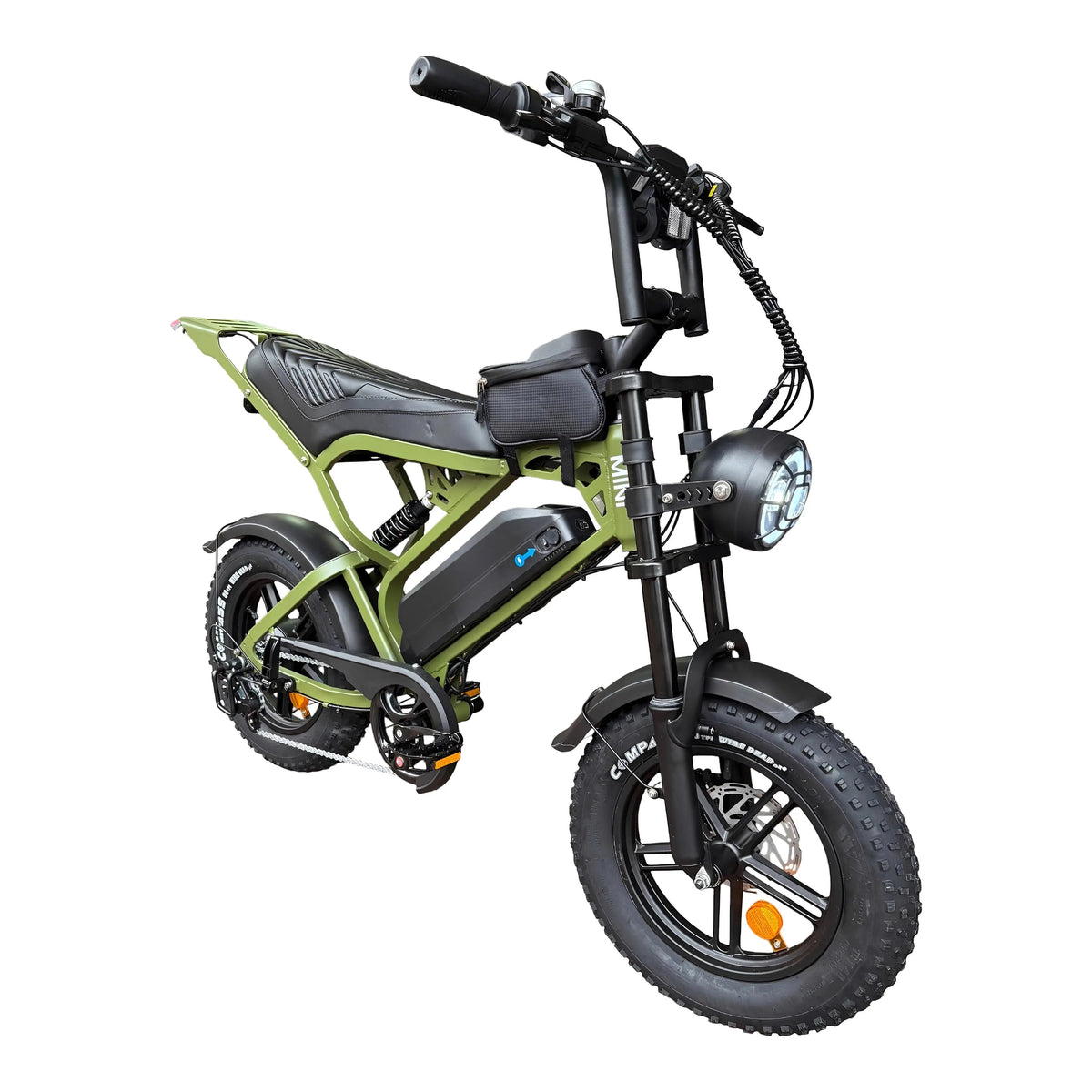 QmWheel V20 Mini groen fatbike, foto 3