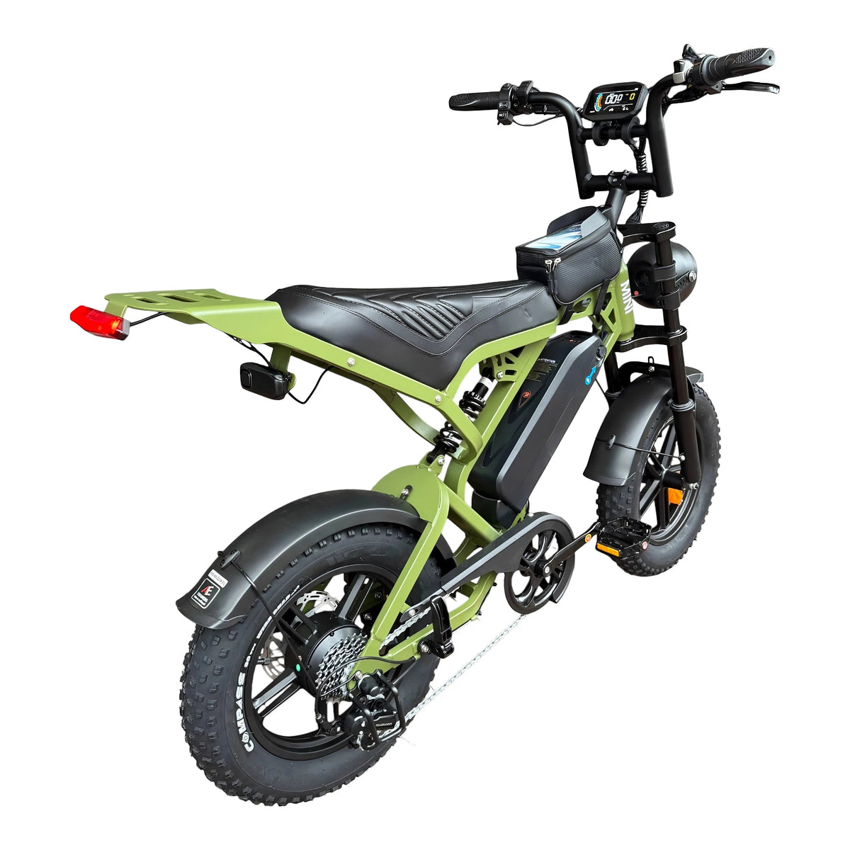 QmWheel V20 Mini groen fatbike, foto 5