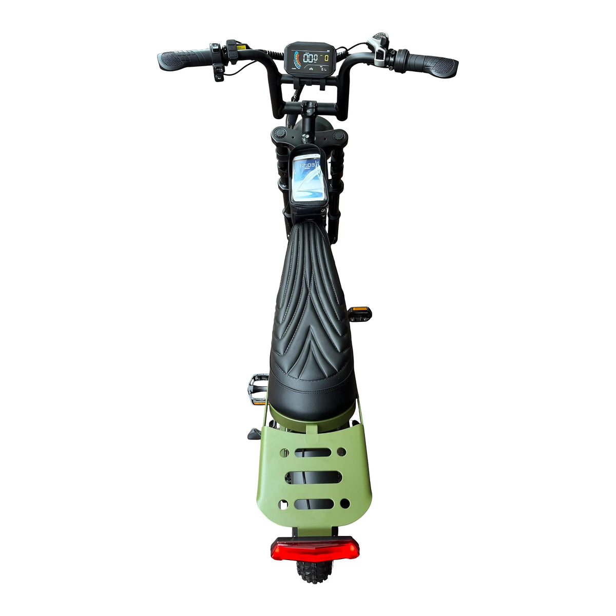 QmWheel V20 Mini groen fatbike, foto 6