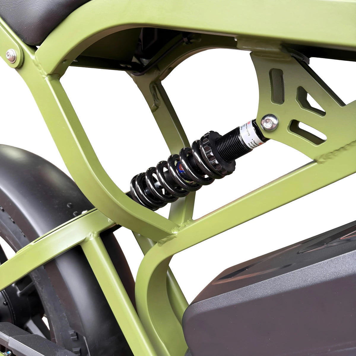 QmWheel V20 Mini groen fatbike, foto 9