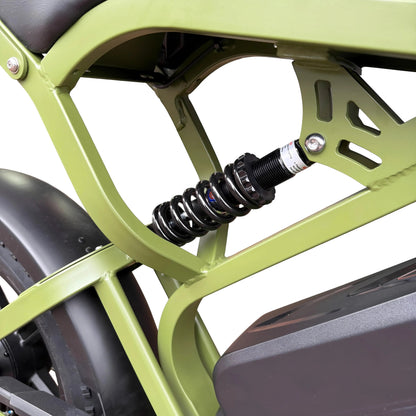 QmWheel V20 Mini groen fatbike, foto 9